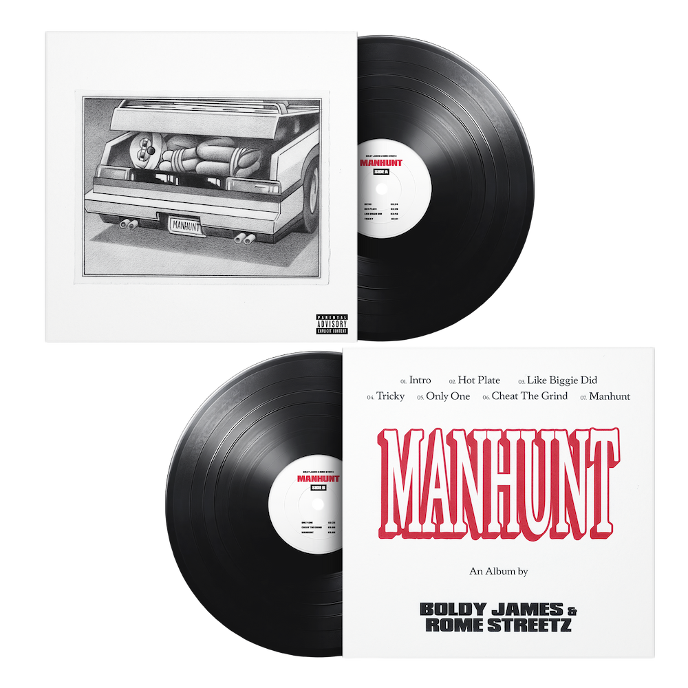 Boldy James - Manhunt - Alt Cover