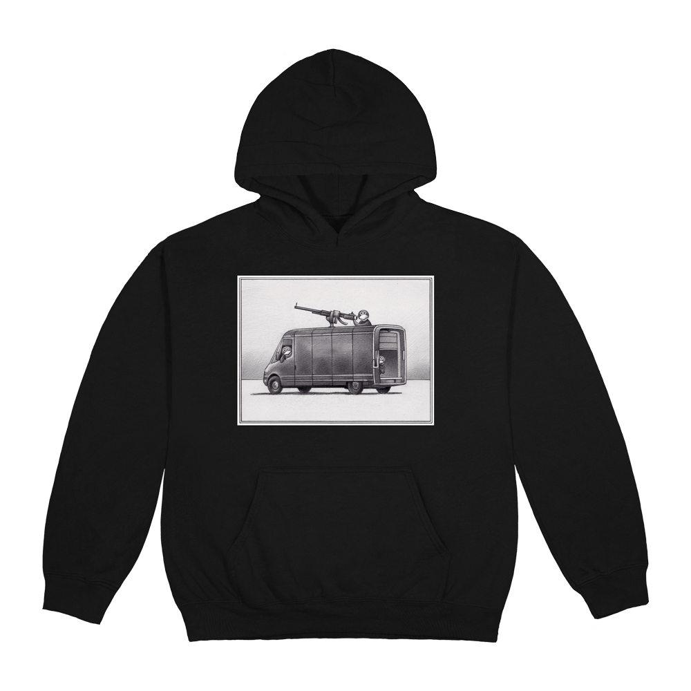 Boldy James - Manhunt - Black Pullover Hoodie