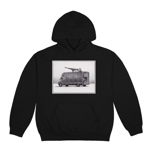 Boldy James - Manhunt - Black Pullover Hoodie