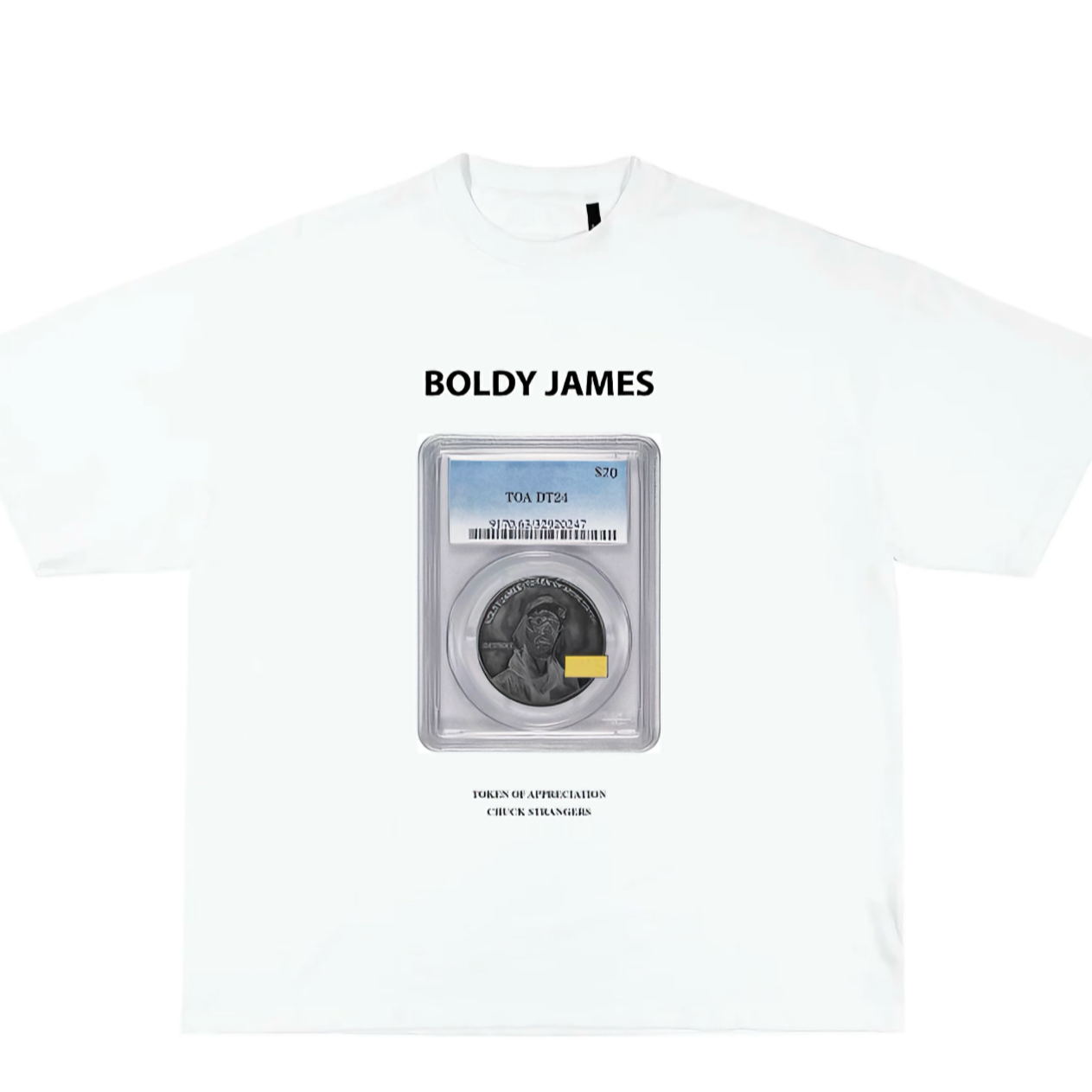 White Token Of Appreciation Short Sleeve T-Shirt