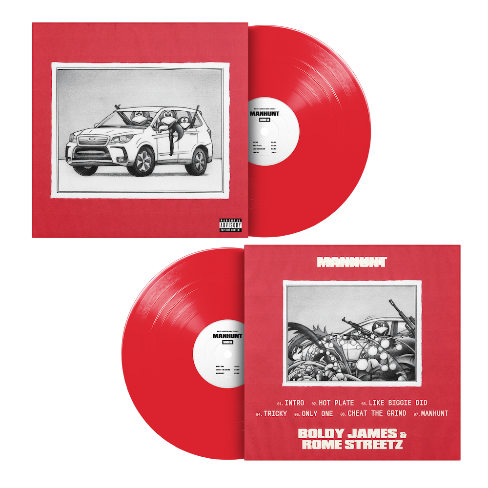 Boldy James - Manhunt - Special Edition Hoodie Bundle