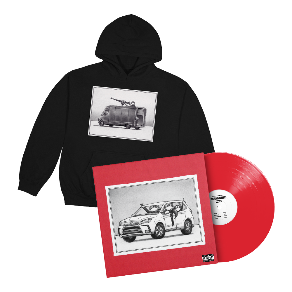 Boldy James - Manhunt - Special Edition Hoodie Bundle