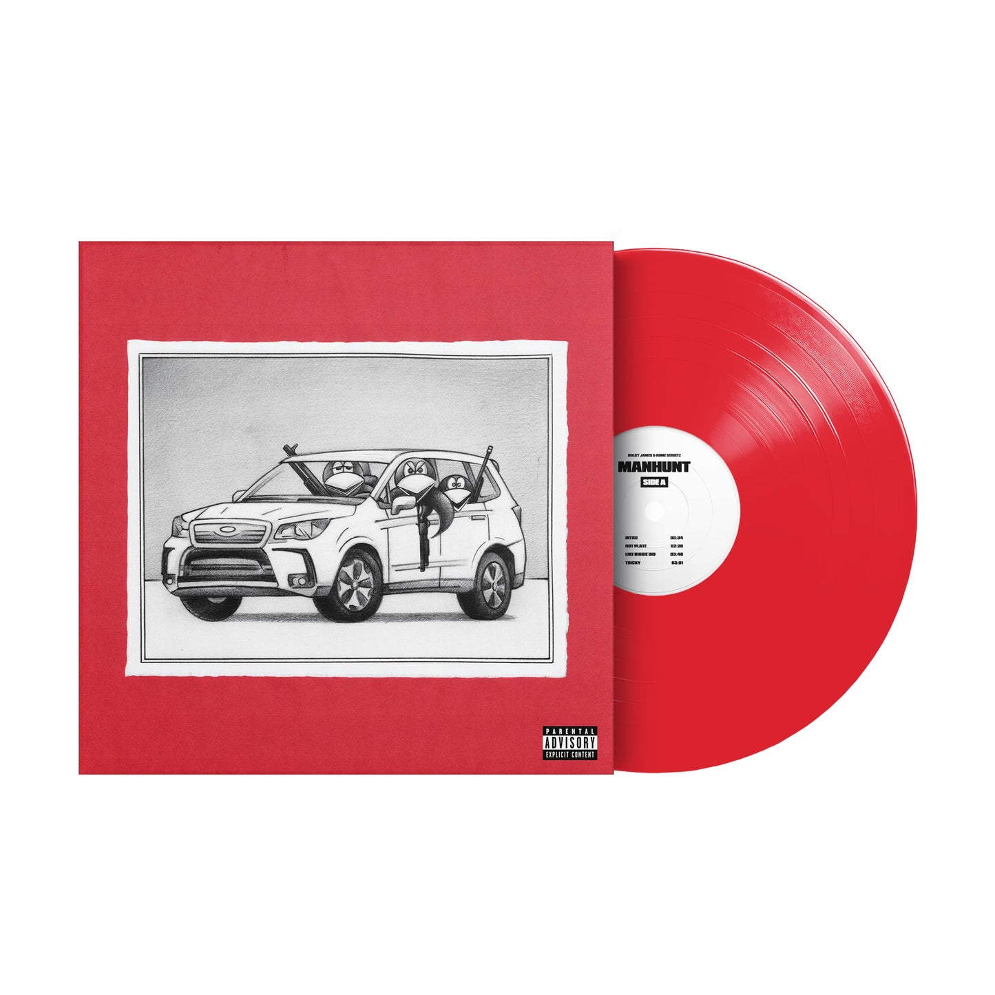 Boldy James - Manhunt - Special Edition Hoodie Bundle